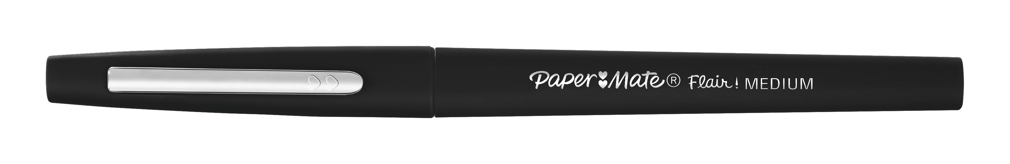 Paper Mate Flair Felt Tip Pens, Medium Point (0.7mm), Black, 12 Count 
